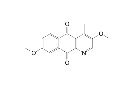 3,8-dimethoxy-4-methylbenzo[g]quinoline-5,10-dione