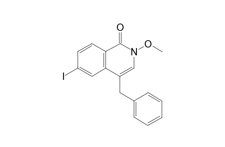 4-Benzyl-6-iodo-2-methoxyisoquinolin-1(2H)-one