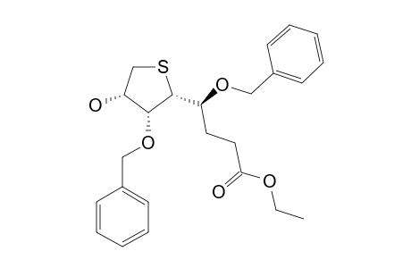 ETHYL-(R)-4-BENZYLOXY-4-[(2'R,3'R,4'S)-3'-BENZYLOXY-4'-HYDROXY-THIOLAN-2'-YL]-BUTANOATE