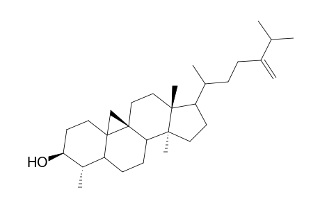 9,19-Cycloergost-24(28)-en-3-ol, 4,14-dimethyl-, (3.beta.,4.alpha.,5.alpha.)-