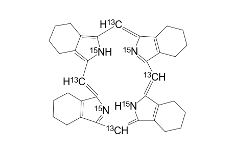 [(5,10,15,20-tetra-13C) and (21,22,23,24-tetra 15N)-2,3 : 7,8 ; 12,13 : 17,18-Tetrabutanoporphyrin