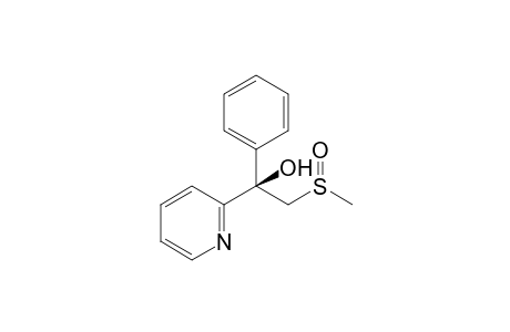 (R*,R*)-alpha-[(METHYLSULFINYL)METHYL]-alpha-PHENYL-2-PYRIDINEMETHANOL