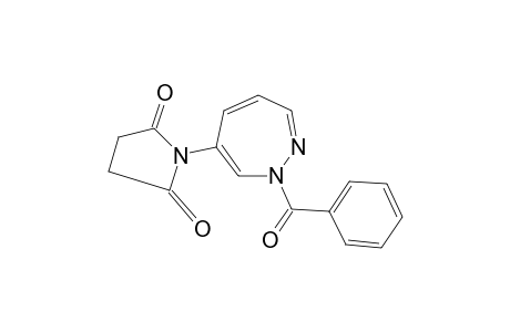 N-(1-benzoyl-1H-1,2-diazepin-6-yl)succinimide