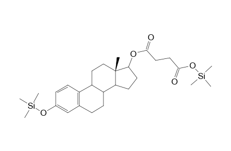 4-(((13S)-3-hydroxy-13-methyl-7,8,9,11,12,13,14,15,16,17-decahydro-6H-cyclopenta[A]phenanthren-17-yl)oxy)-4-oxobutanoic acid, 2tms