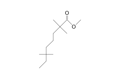 2,2,6,6-Tetramethyl-octanoic acid, methyl ester