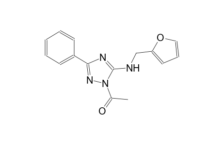 1H-1,2,4-triazol-5-amine, 1-acetyl-N-(2-furanylmethyl)-3-phenyl-