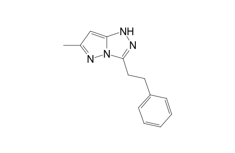 6-Methyl-3-(2'-phenylethyl)-1H-pyrazolo[5,1-c]-1,2,4-triazole