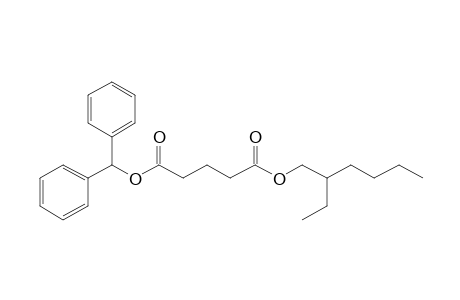 Glutaric acid, 2-ethylhexyl diphenylmethyl ester