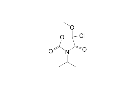5-chloro-3-isopropyl-5-methoxy-oxazolidine-2,4-quinone
