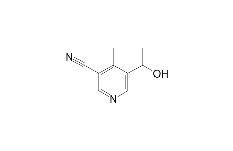 3-Pyridinecarbonitrile, 5-(1-hydroxyethyl)-4-methyl-