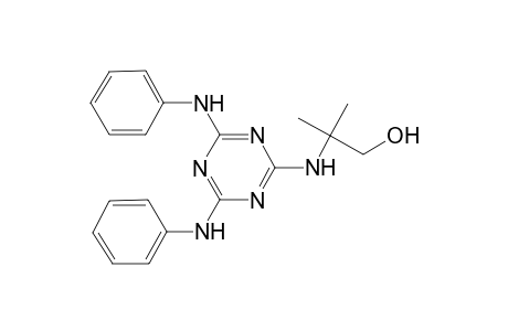 2-[(4,6-dianilino-1,3,5-triazin-2-yl)amino]-2-methyl-1-propanol