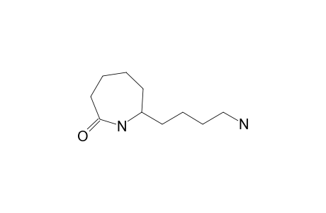 7-(4-aminobutyl)hexahydro-2H-azepin-2-one