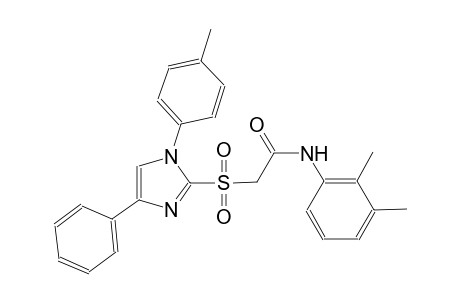 N-(2,3-dimethylphenyl)-2-{[1-(4-methylphenyl)-4-phenyl-1H-imidazol-2-yl]sulfonyl}acetamide