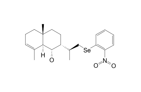 12-(o-Nitrophenylseleno)-5,7.alpha.H,11.beta.H-eudesm-3-en-6.alpha.-ol