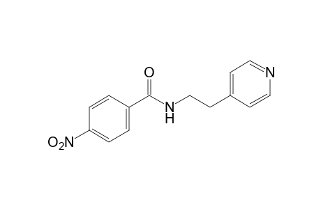 p-nitro-N-[2-(4-pyridyl)ethyl]benzamide