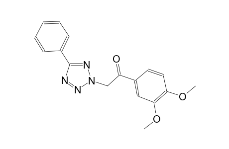 1-(3,4-dimethoxyphenyl)-2-(5-phenyl-2H-tetraazol-2-yl)ethanone