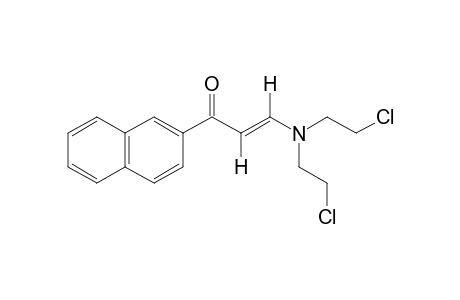 trans-3-[bis(2-chloroethyl)amino]-2'-acrylonaphthone