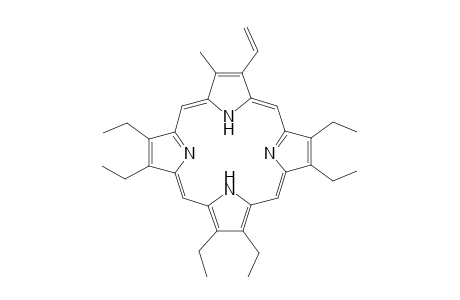 2,3,7,8,17,18-Hexaethyl-12-methyl-13-vinyl-porphyrine