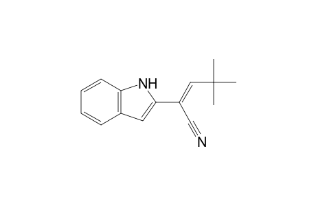 1H-Indole-2-acetonitrile, .alpha.-(2,2-dimethylpropylidene)-, (Z)-