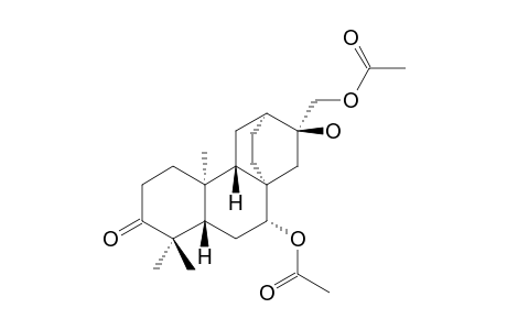 ENT-16-ALPHA-HYDROXY-7-BETA,17-DIACETOXY-ATISAN-3-ONE