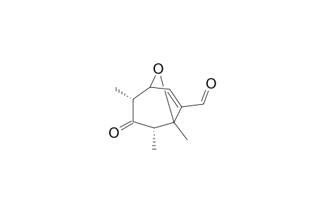 7-(FORMYL)-1,2-ALPHA,4-ALPHA-TRIMETHYL-8-OXABICYCLO-[3.2.1]-OCT-6-EN-3-ONE