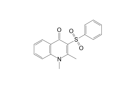 1,2-dimethyl-3-(phenylsulfonyl)-4(1H)-quinolone