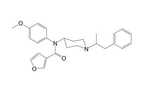 N-4-Methoxyphenyl-N-[1-(1-phenylpropan-2-yl)piperidin-4-yl]-furan-3-carboxamide