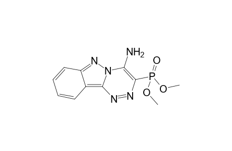 4-AMINO-[1,2,4]-TRIAZINO-[4,3-B]-INDAZOL-3-YL-PHOSPHONIC-ACID-DIMETHYLESTER