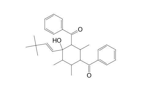 [3-benzoyl-4-[(E)-3,3-dimethylbut-1-enyl]-4-hydroxy-2,5,6-trimethyl-cyclohexyl]-phenyl-methanone