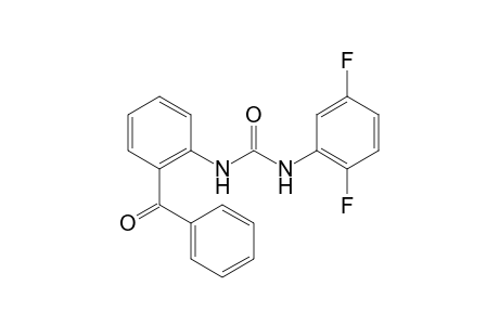 N-(2-benzoylphenyl)-N'-(2,5-difluorophenyl)urea