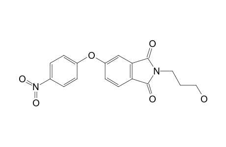 2-(3-Hydroxypropyl)-5-(4-nitrophenoxy)-1H-isoindole-1,3(2H)-dione