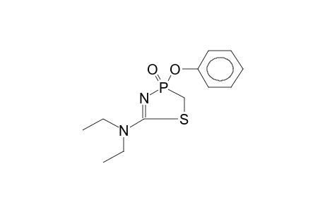 5-DIETHYLAMINO-2-OXO-2-PHENOXY-1-AZA-4-THIA-2-PHOSPHOL-1-INE