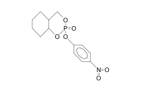 2-PARA-NITROPHENOXY-2-OXO-TRANS-5,6-TETRAMETHYLENE-1,3,2-DIOXAPHOSPHORINANE,2-PARA-NITROPHENOXY-1,3-DIOXA-2-PHOSPHA-TRANS-DECALIN-2-ONE