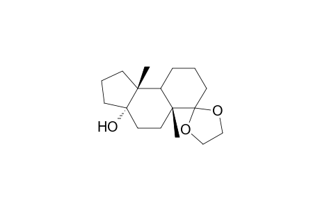 Spiro[6H-benz[e]indene-6,2'-[1,3]dioxolan]-3a(4H)-ol, decahydro-5a,9b-dimethyl-