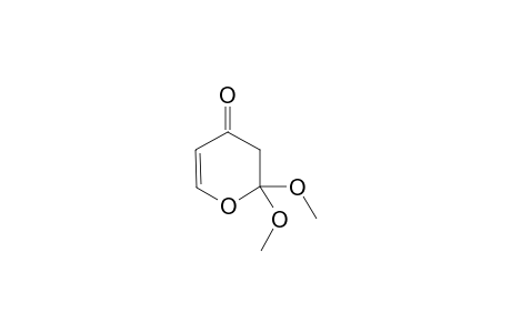 2,2-Dimethoxy-3H-pyran-4-one