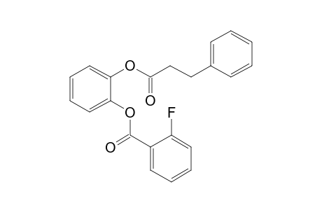 1,2-Benzenediol, o-(3-phenylpropionyl)-o'-(2-fluorobenzoyl)-