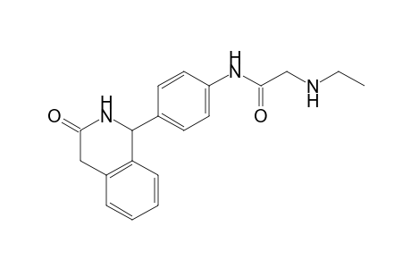 2-(Ethylamino)-4'-(3-oxo-1,2,3,4-tetrahydro-1-isoquinolyl)acetanilide