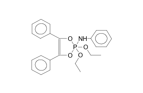 2,2-DIETHOXY-2-PHENYLAMINO-4,5-DIPHENYL-1,3,2-DIOXAPHOSPHOLENE
