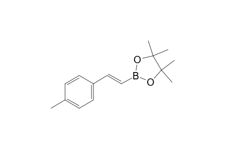 (E)-4,4,5,5-tetramethyl-2-(4-methylstyryl)-1,3,2-dioxaborolane