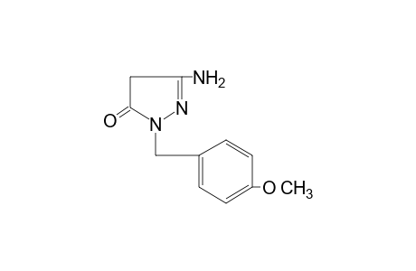 3-amino-1-(p-methoxybenzyl)-2-pyrazolin-5-one