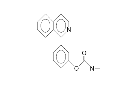 1-(3-<N,N-Dimethyl-carbamoyloxy>-phenyl)-isoquinoline