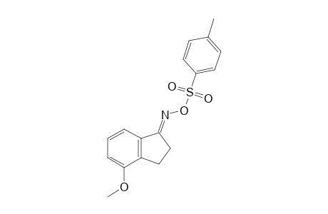 trans-4-Methoxy-O-(p-toluenesulfonyl)indan-1-one oxime