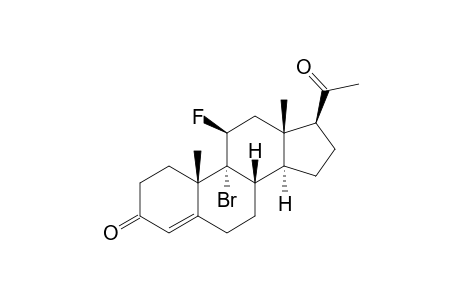 9-ALPHA-BROMO-11-BETA-FLUOROPREGN-4-ENE-3,20-DIONE