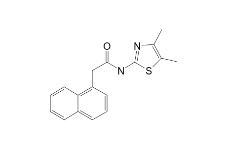 N-(4,5-Dimethyl-thiazol-2-yl)-2-naphthalen-1-yl-acetamide