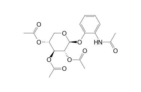 2'-(beta-D-XYLOPYRANOSYLOXY)ACETANILIDE, TRIACETATE