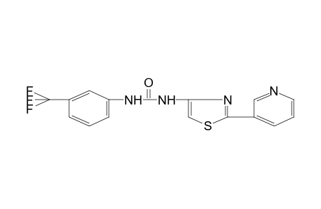 1-[2-(3-PYRIDYL)-4-THIAZOLYL]-3-(alpha,alpha,alpha-TRIFLUORO-m-TOLYL)UREA