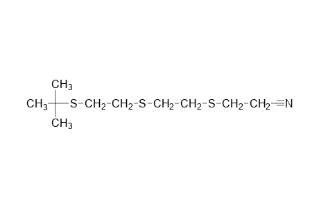 3-{{2-{[2-(tert-butylthio)ethyl]thio}ethyl}thio}propionitrile