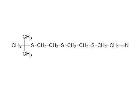 3-{{2-{[2-(Tert-butylthio)ethyl]thio}ethyl}thio}propionitrile