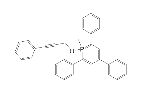 Phosphorin, 1,1-dihydro-1-methyl-2,4,6-triphenyl-1-[(3-phenyl-2-propynyl)oxy]-