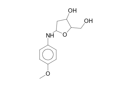 1-(p-Anisidino)-1,2-dideoxy-.alpha.-d-arabinofuranose